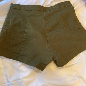 Olive Green Shorts